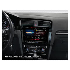 Alpine kit per HALO 9 e HALO 11 per VW Golf 7
