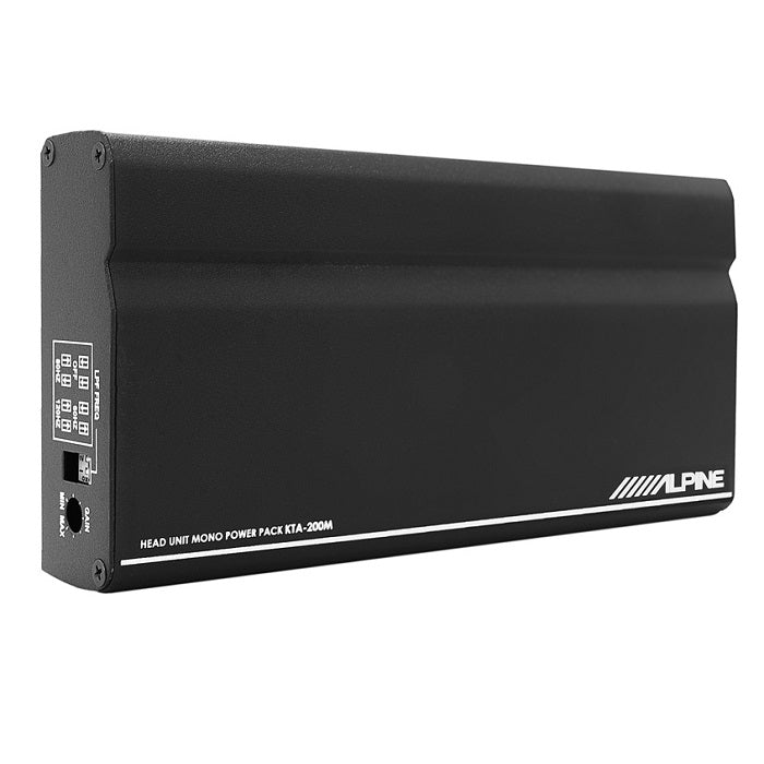 Amplificatore mono aggiuntivo Alpine KTA-200 per ilx-w650bt