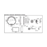 Alpine R2-S652 altoparlante PRO da 16.5CM set componenti a 2 vie
