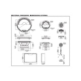 Alpine R2-S653 altoparlante PRO da 16.5CM set componenti a 3 vie