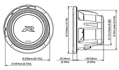 Alpine R2-W10D2 Type-R subwoofer da 10" a 2 Ohm