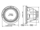 Subwoofer Alpine R2-W12D2 Type-R da 12" e 2 Ohm