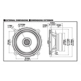 Alpine S2-S50 altoparlante da 13cm coassiale a 2 vie