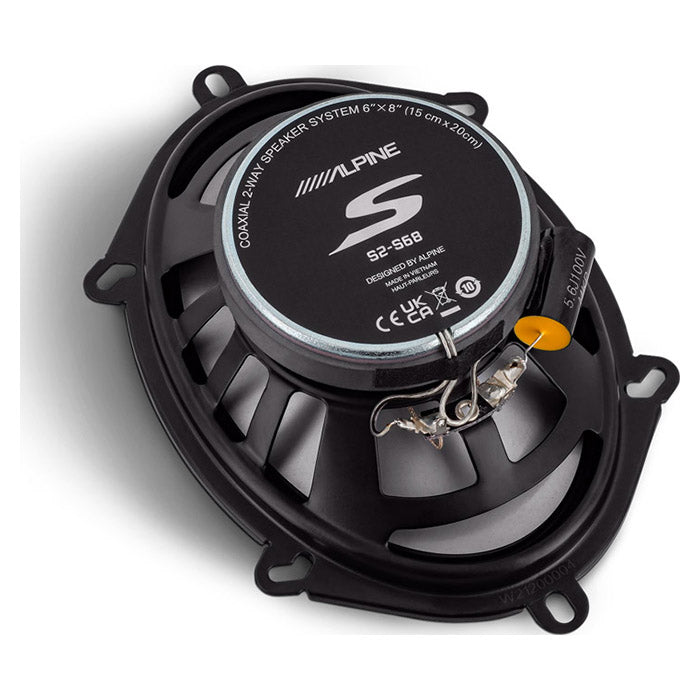 Alpine S2-S68 altoparlante 6x8" coassiale a 2 vie