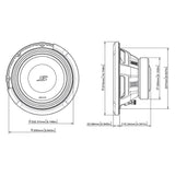 Alpine S2-W10D2 subwoofer 10" doppia bobina 2 ohm