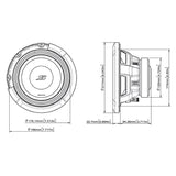 Subwoofer Alpine S2-W8D4 8" doppia bobina 4 ohm