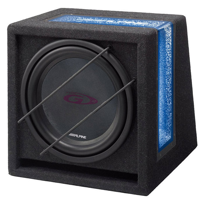Subwoofer Alpine 12" in cassa 4 ohm