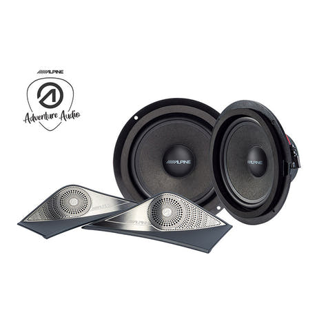 Sistema audio Alpine SPC-106S9 per Mercedes Sprinter 907/910