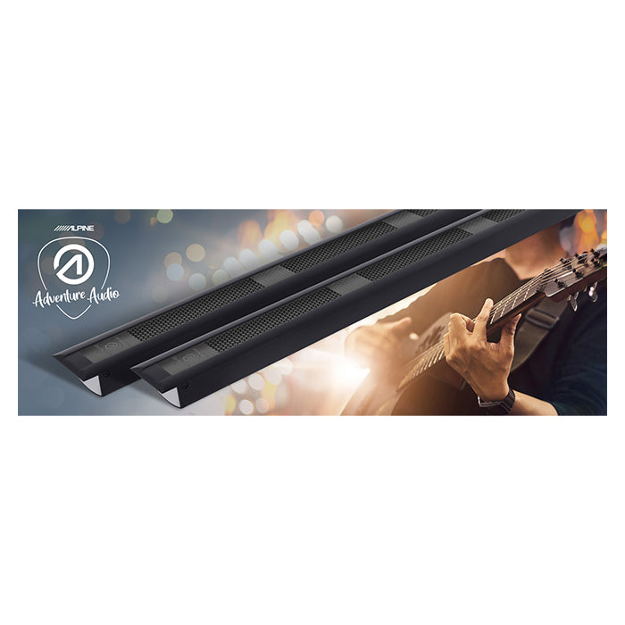 Alpine Adventure Audio altoparlante da cabina lungo - nero (SPC-L500FB)