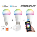 Caliber E27 Smart Home starterpack lampadine LED bianco/multicolore