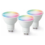 Lampadine LED Caliber GU10 Smart Home confezione da 3, bianche/multicolore