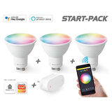 Caliber GU10 Smart Home starter pack di lampadine LED