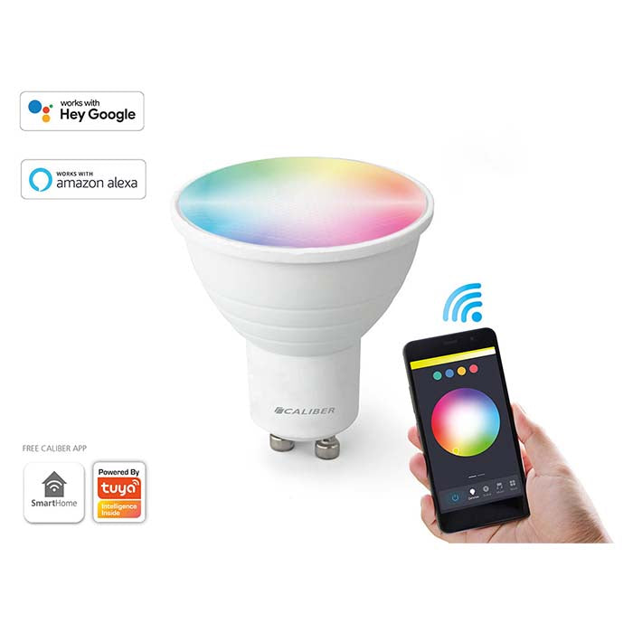 Caliber GU10 Smart Home lampadine LED bianche/multicolore