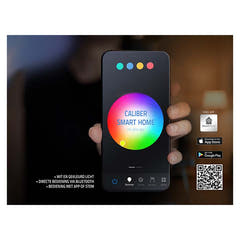 Lampadine LED Caliber GU10 Smart Home confezione da 3, bianche/multicolore