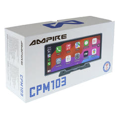 Schermo Ampire da 10" con CarPlay Android Auto AHD Dashcam