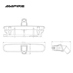 Telecamera posteriore Fiat Doblo 2, Opel Combo d