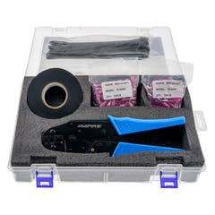 Kit di collegamento cavi Ampire 142 pezzi