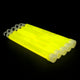 25 Bastoncini luminosi 6'' con cordino (Giallo)