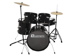 DiMavery DS-200 Set di Batteria, Nero