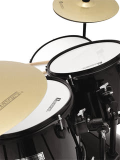 DiMavery DS-200 Set di Batteria, Nero