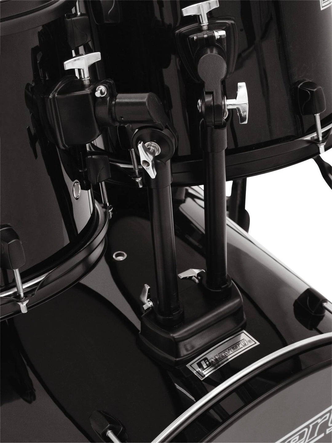 DiMavery DS-200 Set di Batteria, Nero