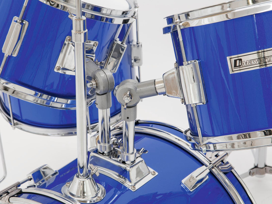 DiMavery JDS-305 Set di Batteria per Bambini (Blu)