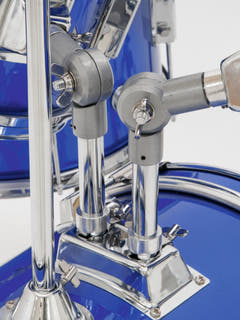 DiMavery JDS-305 Set di Batteria per Bambini (Blu)
