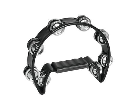 DiMavery TN-2 Tamburello in plastica (Nero)