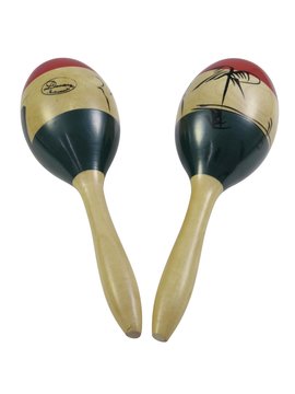 DiMavery Maracas Giamaica, Legno 2 pz