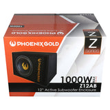 Phoenix Gold Sub attivo 12" con cavi e telecomando
