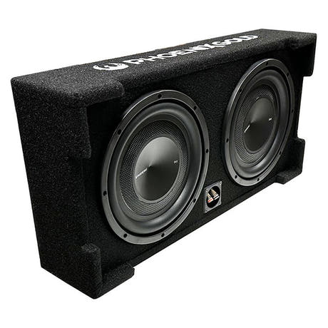 Subwoofer passivo Phoenix Gold 2X10" 700W RMS 2Ohm box