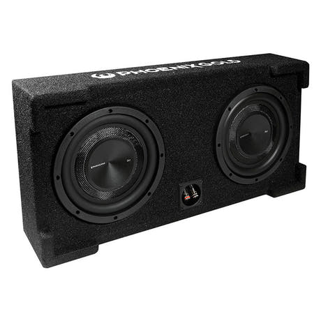 Phoenix Gold subwoofer passivo 2X8" 250 W RMS 2Ohm box