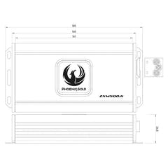 Phoenix Gold 1x500W CLASS-D amplificatore "mini"