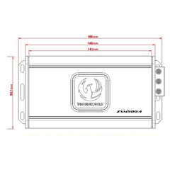 Phoenix Gold 1x500W CLASS-D monoblocco "mini"
