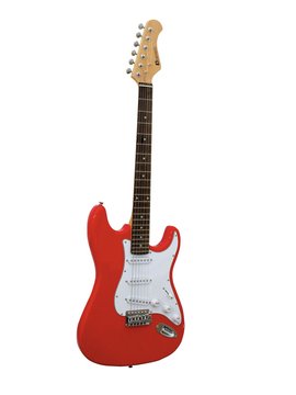 DiMavery ST-203 Electric Guitar, Red