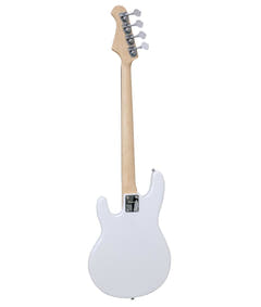DiMavery MM-501 Basso elettrico (Bianco)