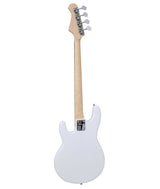 DiMavery MM-501 Basso elettrico (Bianco)