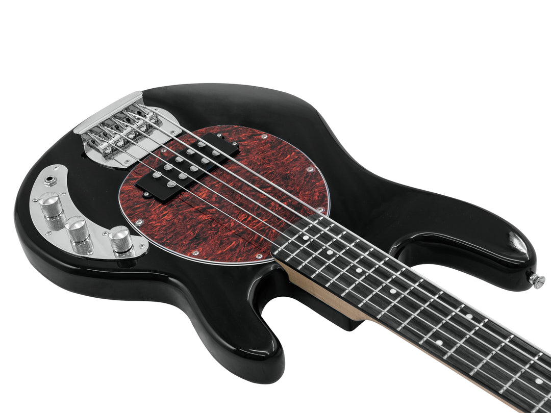 DiMavery MM-505 Electric Bass, 5-string, Black
