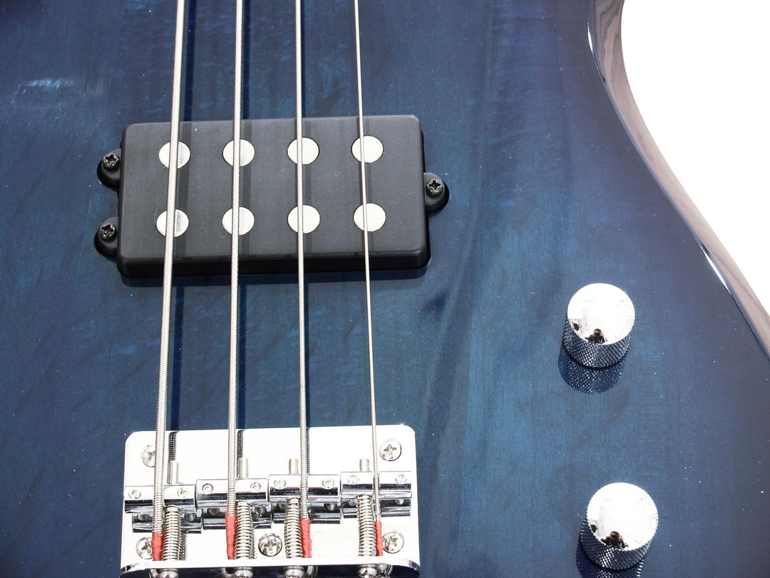 DiMavery SB-201 Basso elettrico (Blu Burst)