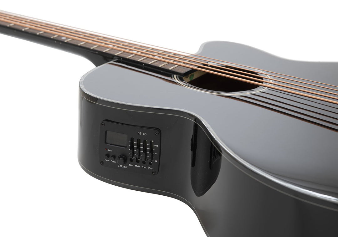 DiMavery AB-455 Basso acustico, 5 corde, Nero