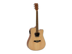 DiMavery JK-500 Chitarra Western (Naturale)