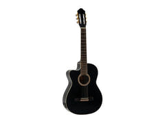 DiMavery CN-600L Chitarra classica spagnola (Nero)