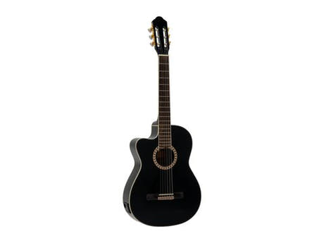 DiMavery CN-600L Chitarra classica spagnola (Nero)