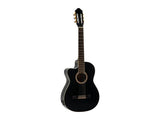 DiMavery CN-600L Chitarra classica spagnola (Nero)