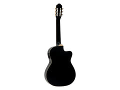 DiMavery CN-600L Chitarra classica spagnola (Nero)