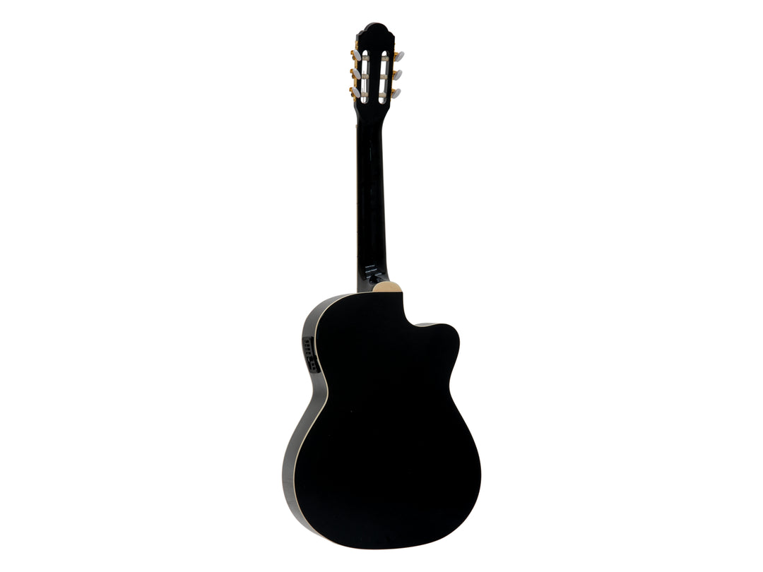 DiMavery CN-600L Chitarra classica spagnola (Nero)