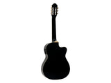 DiMavery CN-600L Chitarra classica spagnola (Nero)
