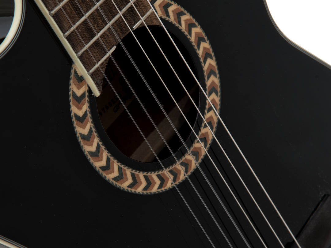 DiMavery CN-600L Chitarra classica spagnola (Nero)