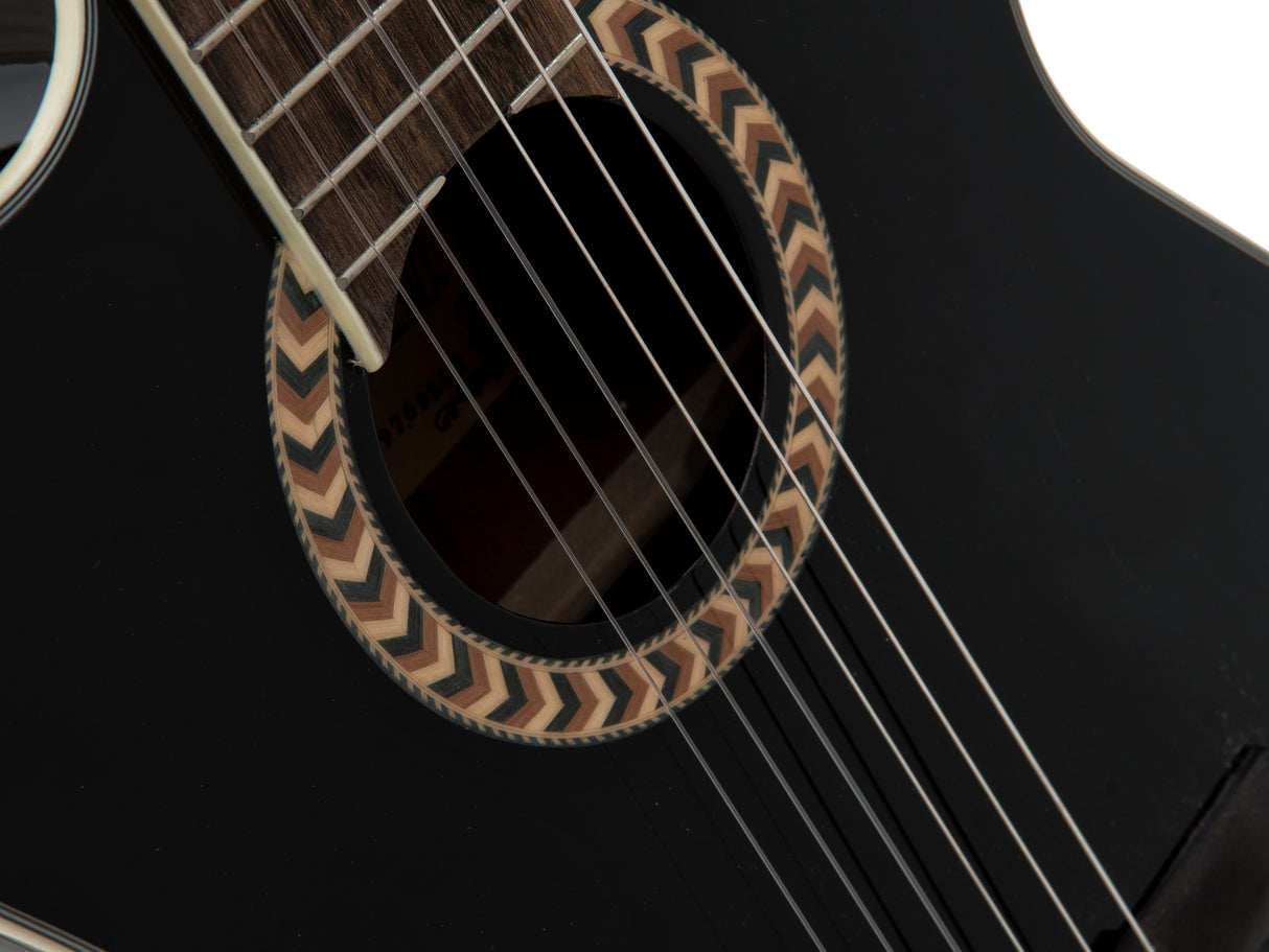 DiMavery CN-600L Chitarra classica spagnola (Nero)