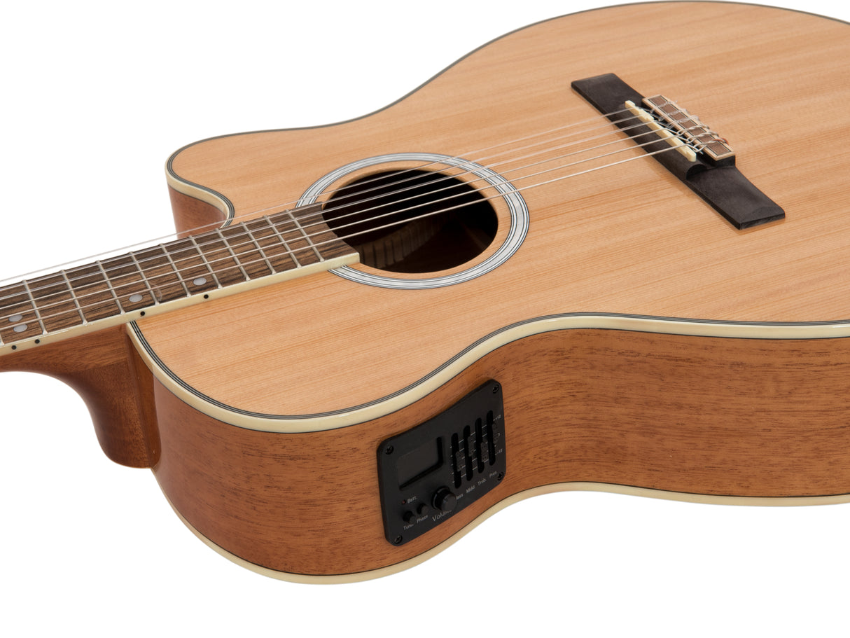 DiMavery CN-500 Classical Guitar, Nature